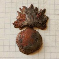 Кокарда/накладка(Гренада) 1812 год