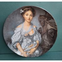 Тарелка 1993г. Минский фарфоровый завод.