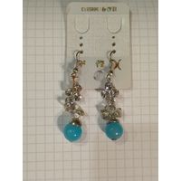 Серьги винтажные