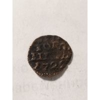 Россия полушка 1725