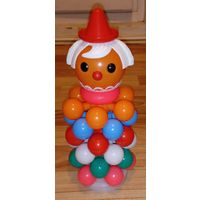 Игрушка из СССР Клоун. Внимательно прочитайте описание!