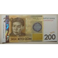 Торг! Киргизия. 200 сом 2016 года, серия CH. UNC