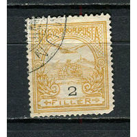 Венгрия - 1913 - Турул и Корона 2f - [Mi.110x] - 1 марка. Гашеная.  (Лот 30DP)