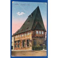 Старинная немецкая открытка. Гослар. Патрицианский дом. Германия. Чистая.