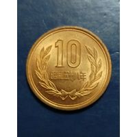 Япония 10 йен 1983
