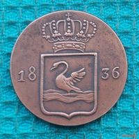 Голландская Восточная (Ост) Индия 1836 года. Гусь. Предложи свою цену или обмен!
