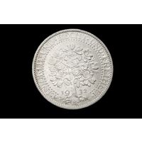 5 марок (рейхсмарки) 1932 г. Веймарская республика (Германия), Пауль фон Гинденбург