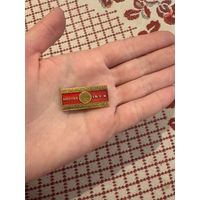 Всемирный конгресс миролюбивых сил Москва 1973 ЗНАЧОК С РУБЛЯ