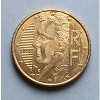 Франция 50 евроцентов 2024 новый дизайн