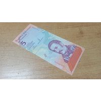 5 боливаров 15,01,2018 Венесуэлы *46397572 с рубля