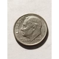 США 1 дайм 2000 D
