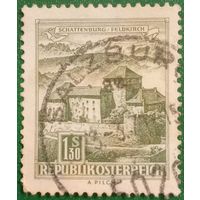 Австрия 1967. Замок Шаттенбург в городе Фельдкирх, Форарльберг