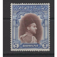 Бахавалпур / Bahawalpur 1948** 5R Британская Индия Пакистан, Sultan Muhammad Shah (SG#37)
