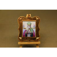 Паломническая Икона св. Николай. Распродажа коллекции вещей. С РУБЛЯ! АУКЦИОН!