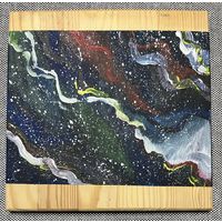 Живопись на доске "Сияние"