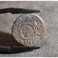 Солид 1638 года Кристина Ваза, Шведская окупация, С рубля! без мц. Рига
