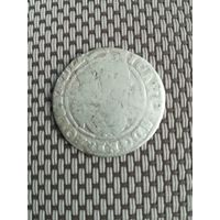 Шесть грошей 1665 года. AT.