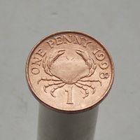 Гернси 1 пенни 1998