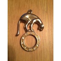 Красивый кулон/подвеска р. 5 на 3 см. Цвет золото.
