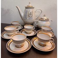 Винтажный чайный сервиз "25 лет МЧЗ"