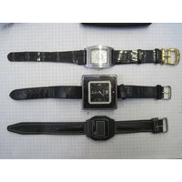 Часы кварцевые 3 шт. с рубля!