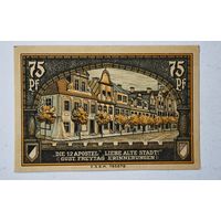 75  пфеннигов  Германия нотгельд