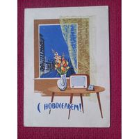С Новосельем! Круглов 1962 г. Чистая.