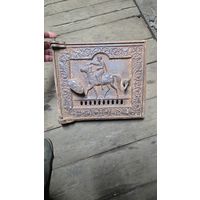 Старинная печная дверца