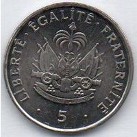 РЕСПУБЛИКА ГАИТИ 5 САНТИМОВ 1997