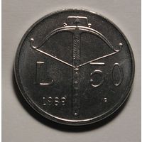 Сан-Марино, 50 Лир 1989 Арбалет