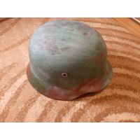 Каска немецкая , вермахт , вов , цельный металл