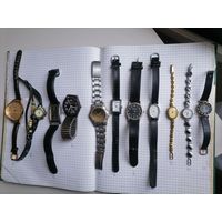 Лот наручных часов -11 штук