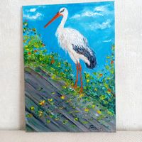 Картина Бусел