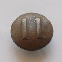 Пуговица РИА 1829-1833 #11 диаметр - 22мм