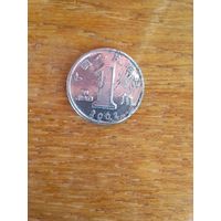 Монеты. Азия. Китай 1 джао 2002 г.