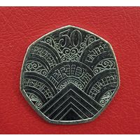 Великобритания 50 пенсов 2022 50 лет прайду