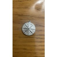 Кулон времён СССР. Звезда. Винтаж. Клеймо БФ. лег.мет.