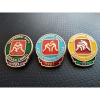 Борьба. Чемпионат мира. Одним лотом. (А-2)
