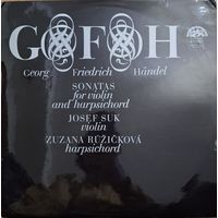 Handel , Josef Suk, Zuzana Ruzickova – Sonatas For Violin And Harpsichord