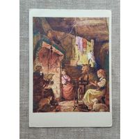 Открытка. Беляночка и Розочка . Таубер . 1964 г.
