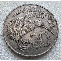 Новая Зеландия 20 центов, 1967  5-11-10
