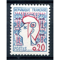 Франция - 1961г. - стандартный выпуск - 1 марка - полная серия, MH [Mi 1334]. #2-Fr-63-A-1