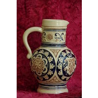Кувшин фарфоровый  ( Германия )  16,5 см   ( целый )