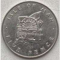 Остров Мэн 5 пенсов 1978 г.