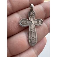 Крест Серебрянный  Царская проба. 84