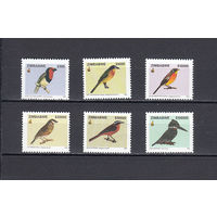 Фауна. Птицы. Зимбабве. 2005. 6 марок. Michel N 802-807 (100,0 е)