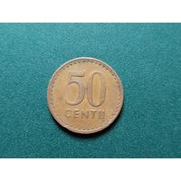 50 центов Литва.