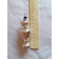Ёлочная игрушка САМОВАР СССР 0085