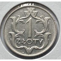 Польша. 1 злотый 1929 года. (*)