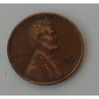 1 цент США 1961 г.в. D